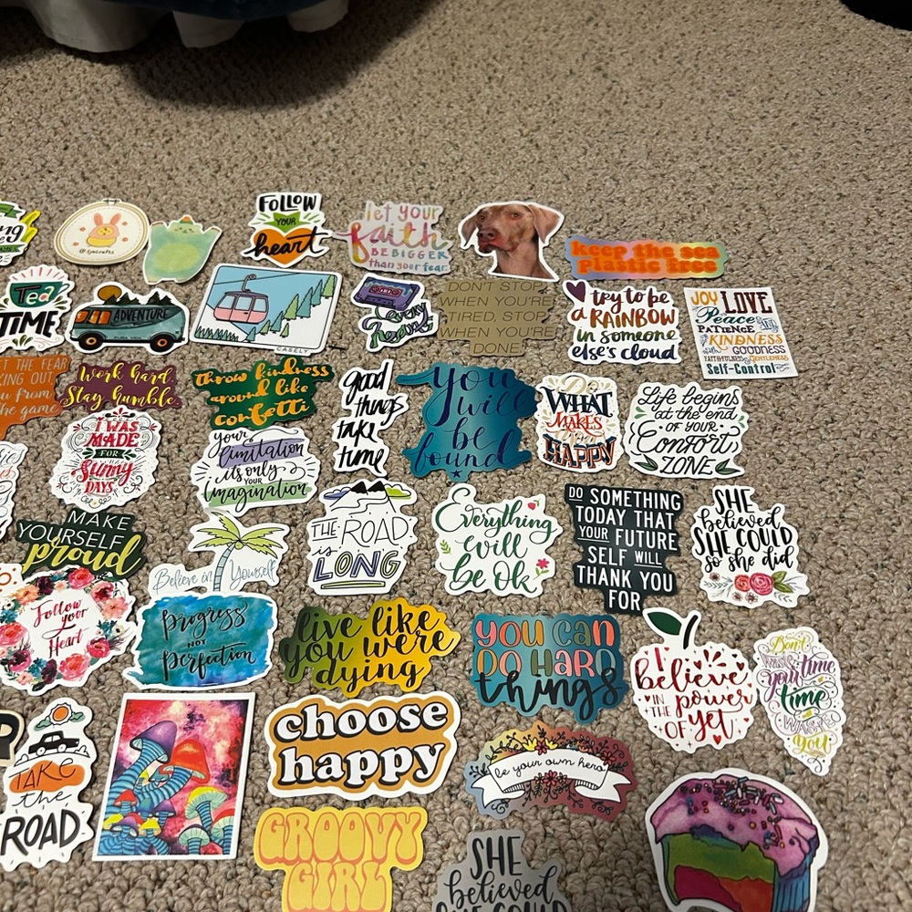 Colorful Sticker Set - Picture 3 of 4